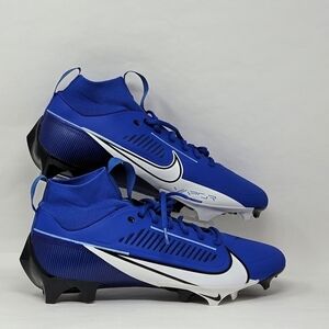 Nike Vapor Edge Pro 360 2 Men's Size 13 Royal Blue Black DA5456-414 Cleats New